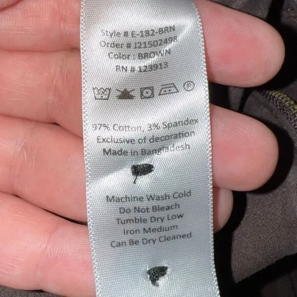 Jachs Brown Chinos Classic Straight Leg 36x34 - Picture 3 of 8